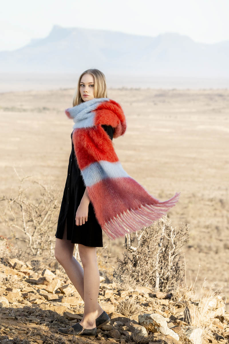 Karoo-StripedSnuggle-CoralWashedDenimClay