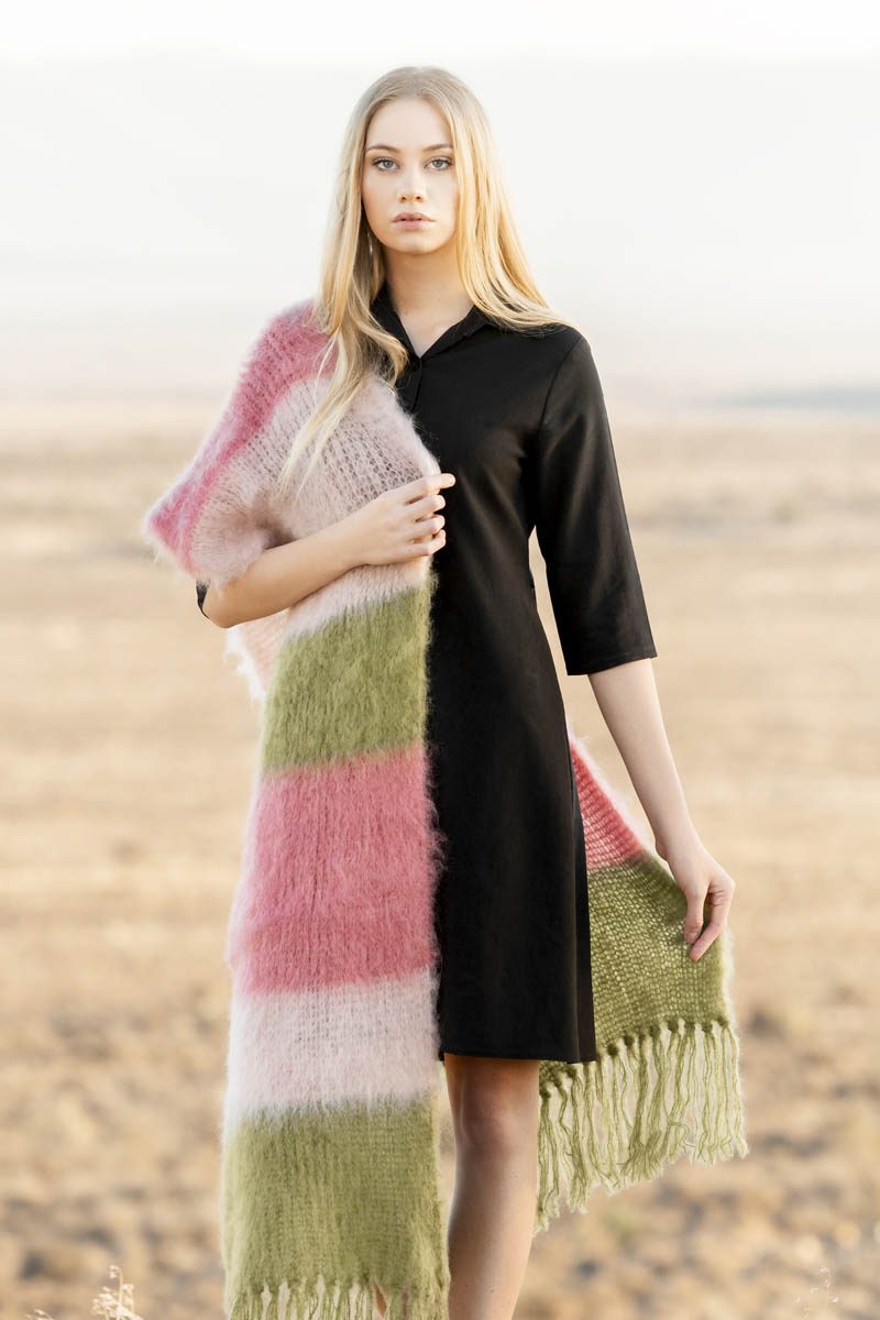 Karoo-StripedSnuggle-OliveBlushCoral
